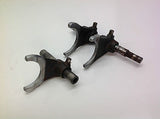 1988-1990 HONDA CR 250 GEAR SELECTOR FORKS 0028