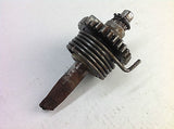 1982 KAWASAKI KX80 KX 80 KICKSTART SHAFT SPRING AND GEAR ASSEMBLY (007)