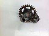 1989 HONDA CR 125 GEAR KICK START SHAFT AND GEAR (3) 0016