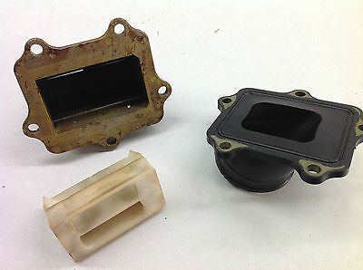 1996 YAMAHA YZ250 YZ 250 REED BLOCK AND INLET MANIFOLD (004)
