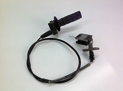 1986 SUZUKI RM 250 SLINGSHOT J106 THROTTLE ASSEMBLY 0027