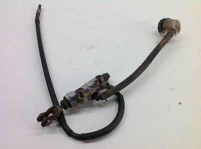 1996 YAMAHA YZ250 YZ 250 REAR BRAKE MASTER CYLINDER HOSE AND RESERVOIR (004)