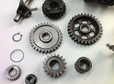 1985-1987 KAWASAKI KX125 KX 125 ASSORTED GEAR BOX PARTS  (008)