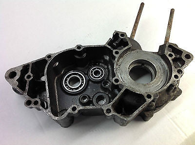 1982 KAWASAKI KX80 KX 80 CRANKCASE CRANK CASE LEFT SIDE  (007)