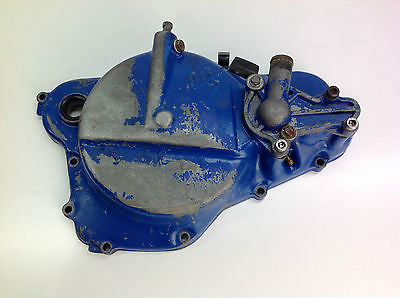 1986 SUZUKI RM 250 SLINGSHOT J106 CLUTCH COVER CASING (1) (SLIGHT DAMAGE) 0027