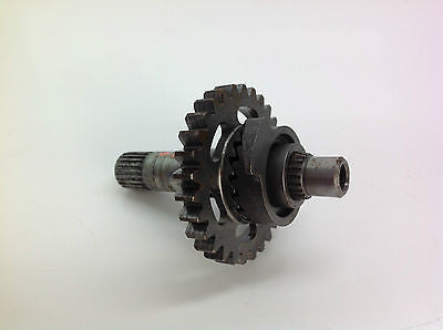 1989 HONDA CR 125 GEAR KICK START SHAFT AND GEAR (3) 0016