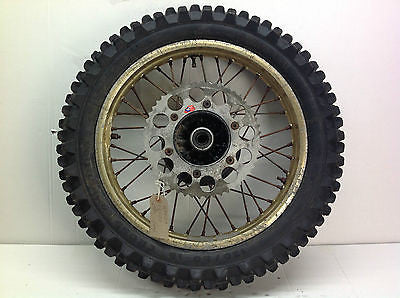 1986 HONDA CR500 CR 500 REAR WHEEL (1004)