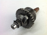 1982 KAWASAKI KX80 KX 80 KICKSTART SHAFT SPRING AND GEAR ASSEMBLY (007)