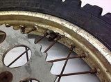 1986 HONDA CR500 CR 500 REAR WHEEL (1004)
