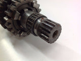 1988-1990 HONDA CR 250 GEAR BOX OUTPUT SHAFT 0028