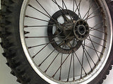 1994 KAWASAKI KX250 KX 250 FRONT WHEEL (1014)