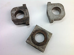 HONDA CR500  REAR WHEEL AXLE ADJUSTER BLOCKS   (013)