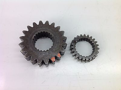 KAWASAKI KX 80 2000 PRIMARY DRIVE CRANK GEARS (2) 0046A