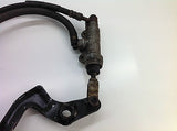 KAWASAKI KX500 KX 500 REAR BRAKE MASTER CYLINDER PEDAL HOSES & RESERVOIR   (010)