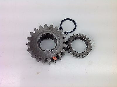 KAWASAKI KX 80 2000 PRIMARY DRIVE CRANK GEARS (1) 0046A