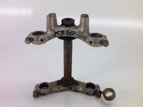 KAWASAKI KX 60 TOP & BOTTOM YOKES CLAMPS Y065