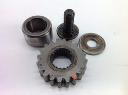 HONDA CR 125 1992 PRIMARY DRIVE CRANK GEAR BOLT AND SPACERS (1) 0044A