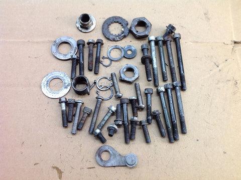 YAMAHA YZ 125 1990 VARIOUS MISC BOLTS FIXINGS ETC 0011A