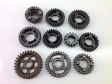 KAWASAKI KX 125 1994 GEAR BOX GEARS 0081A