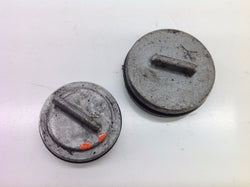 SUZUKI RM 250 1998 POWER VALVE CAPS COVERS (2) 0079A