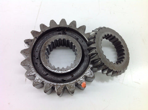 KAWASAKI KX 250 1998 PRIMARY DRIVE CRANK GEARS (1) 0089A