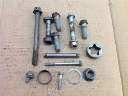 SUZUKI RMZ 450 2006 VARIOUS MISC ENGINE BOLTS PARTS ETC 0008A