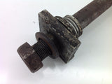 HONDA CR 125 1992 REAR WHEEL SPINDLE AND AXLE BLOCKS 0044A