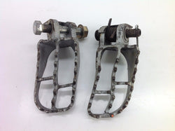 KAWASAKI KX 250 1991 FOOT PEGS (DAMAGED) (1) 0065A