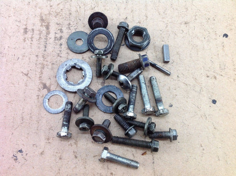 YAMAHA YZ 80 2001 VARIOUS MISC BOLTS ETC 0060A