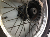 1986-1988 SUZUKI RM 125 REAR WHEEL (1050)