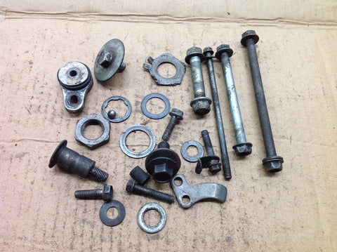 HONDA CR 125 1989 VARIOUS MISC BOLTS PARTS ETC 0033A