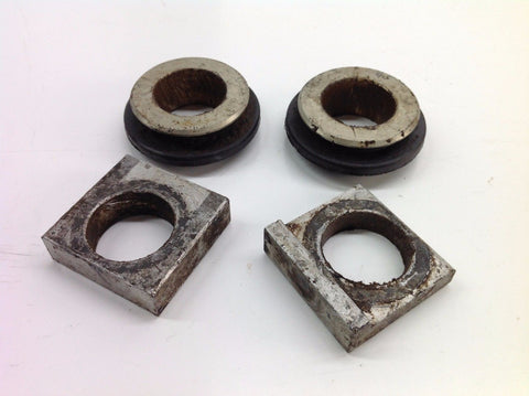 KAWASAKI KX 125 2005 AXLE BLOCKS & WHEEL SPACERS 0010A