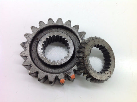 KAWASAKI KX 250 1998 PRIMARY DRIVE CRANK GEARS (2) 0089A