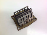 YAMAHA YZ 125 1984 REED VALVE CAGE BLOCK (2) 0039