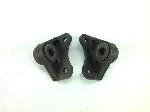 YAMAHA YZ 125 1987 PETROL FUEL TANK MOUNTS BRACKETS 0010B