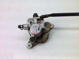 YAMAHA YZ 85 2007 REAR BRAKE ASSEMBLY MASTER CYLINDER CALIPER AND PEDAL (4) 005C