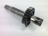 KAWASAKI KX 500 1991 GEAR BOX TRANSMISSION OUTPUT SHAFT 0007C