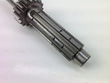 KAWASAKI KX 500 1991 GEAR BOX TRANSMISSION INPUT SHAFT 0007C