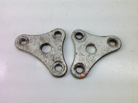 SUZUKI RM 250 1992 ENGINE MOUNT BRACKETS (2) 0033B