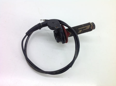 HONDA CR 125 1999 THROTTLE ASSEMBLY HOUSING TUBE CABLE 0042B