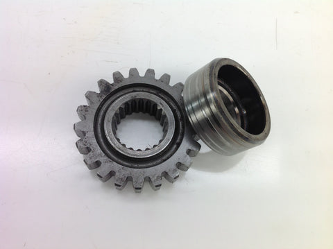 HONDA CR 250 1989 PRIMARY DRIVE CRANK GEAR & SPACER 0043B