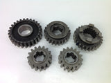 KAWASAKI KX 250 1993 GEAR BOX GEARS 0053B