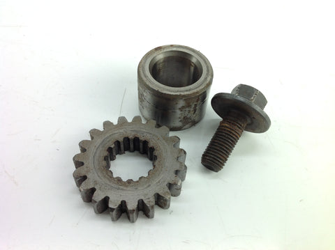 KAWASAKI KX 125 1996 PRIMARY DRIVE CRANK GEAR SMALL 0056B