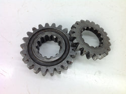 YAMAHA YZ 250 3SP 1990 PRIMARY DRIVE CRANK GEARS 0057B