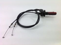 HONDA XR 400 2002 THROTTLE ASSEMBLY HOUSING TUBE CABLES 0061B