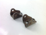 HONDA CRF 450 R 2006 FOOT PEG MOUNTS BRACKETS 0072B