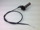 HONDA CR 250 2001 THROTTLE ASSEMBLY HOUSING TUBE CABLE 0002C