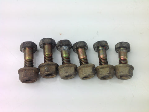 HONDA CR 250 2001 FRONT BRAKE DISC BOLTS 0002C