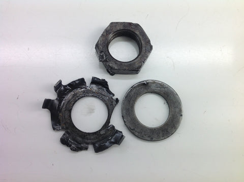 HONDA CR 250 2001 CLUTCH NUT & SPACERS 0002C