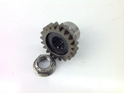 KAWASAKI KXF 250 2009 PRIMARY DRIVE GEAR AND NUT 0003C